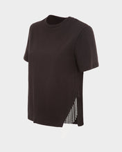 Upload the image to gallery viewer, T-shirt con strass donna
